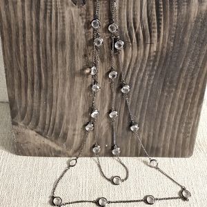 Earrings with coordinating Necklace